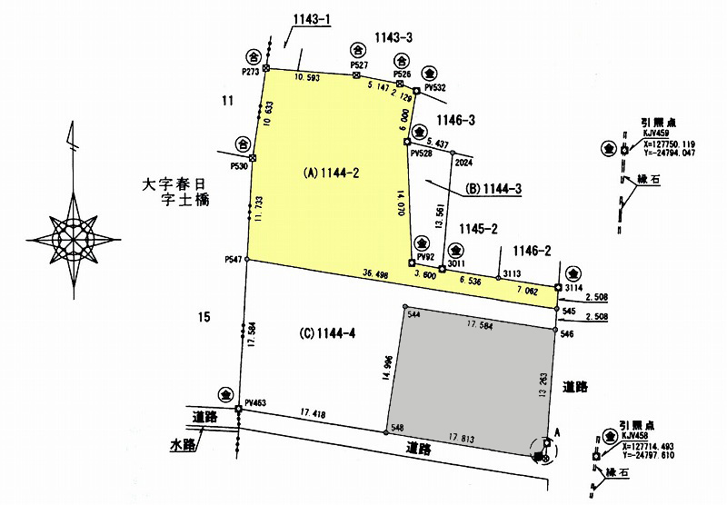 大豆(大字)土地A 1144-2